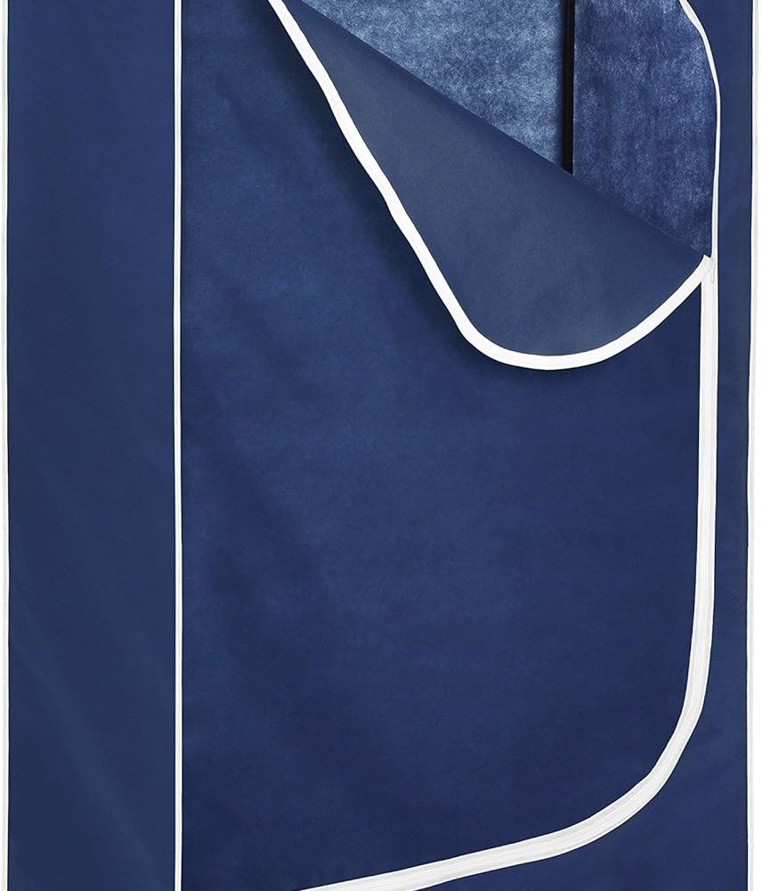 Whitmor Clothes Closet - Freestanding Garment Organizer with Sturdy Fabric Cover
